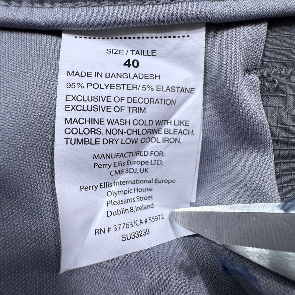 Savane Mens‎ Cargo Shorts Smoked Pearl Grey Size 40 NWT Stretch Wicking Utility - Picture 4 of 7